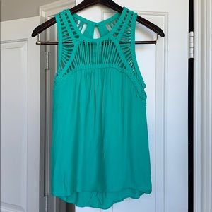 Turquoise Top